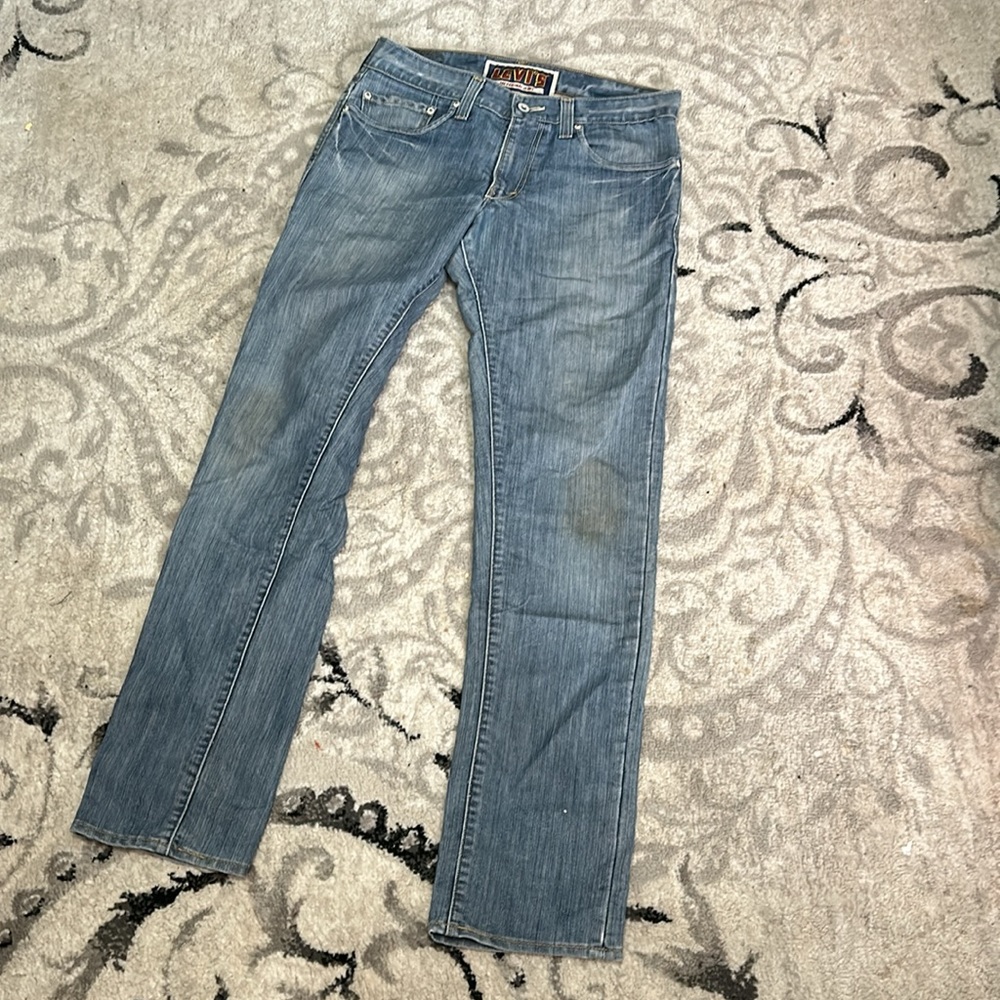 Levi’s 511 original rivetted Mens Jeans W33 L32.  Light wash